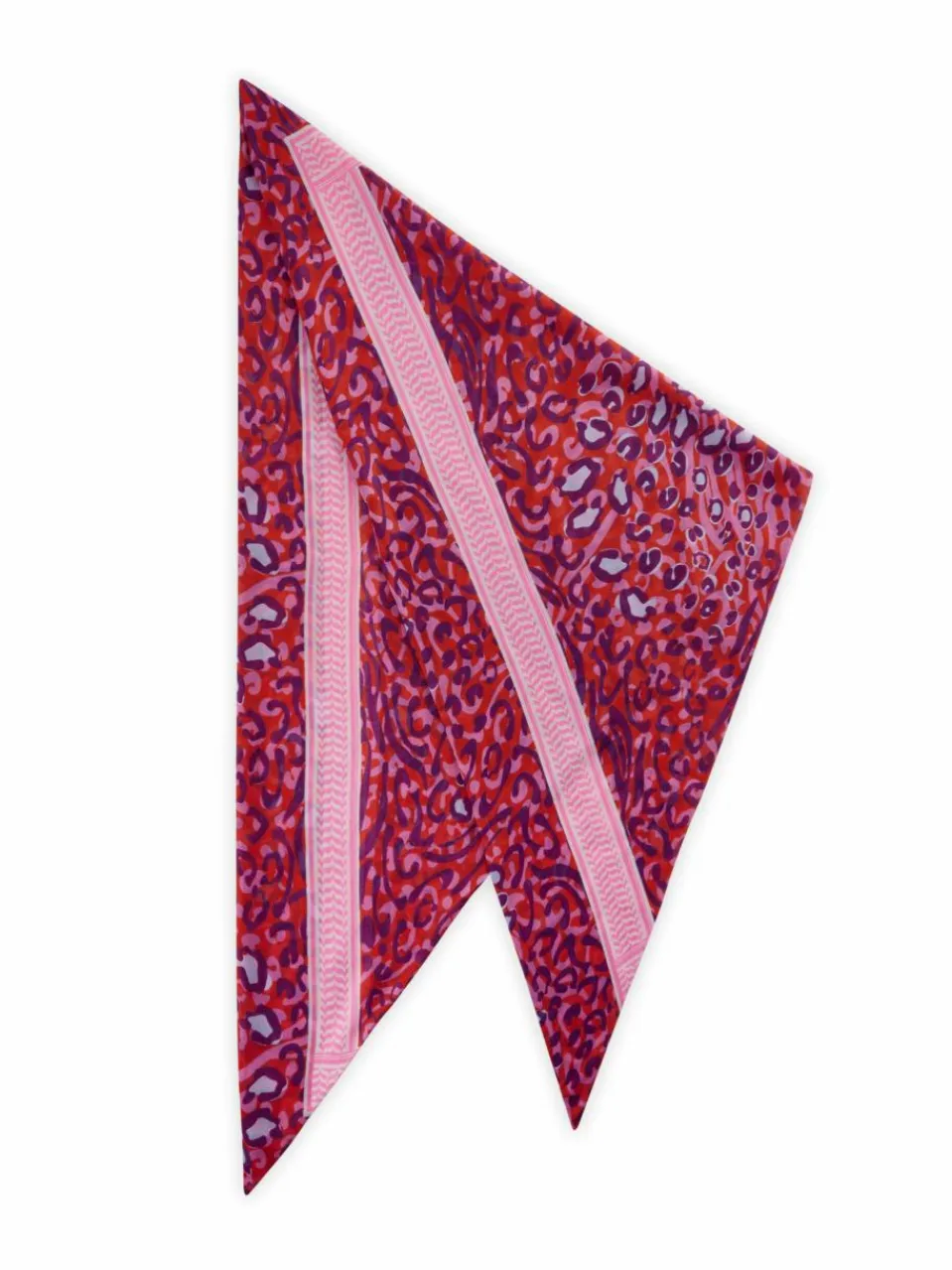 Codello Schals & Tücher<Damen Tuch rot bedruckt