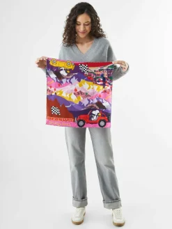 Codello Schals & Tücher<Damen Tuch pink bedruckt