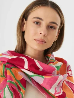 Codello Schals & Tücher<Damen Tuch pink bedruckt