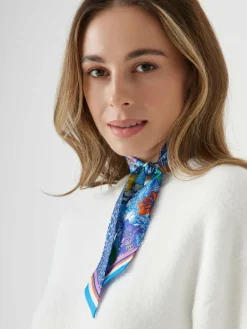 Codello Schals & Tücher<Damen Tuch blau gemustert