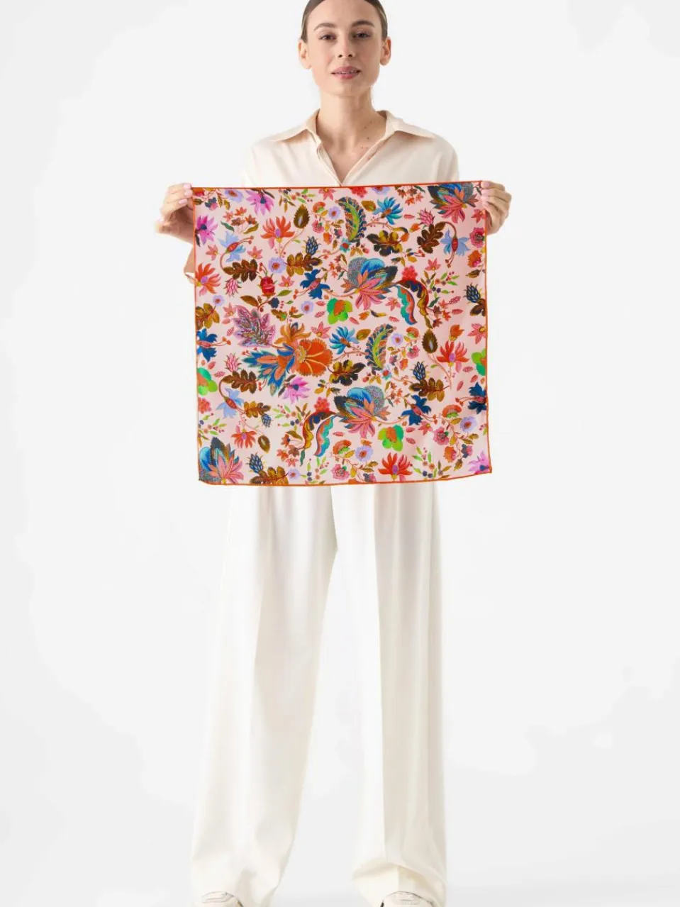 Codello Schals & Tücher<Damen Tuch rot gemustert