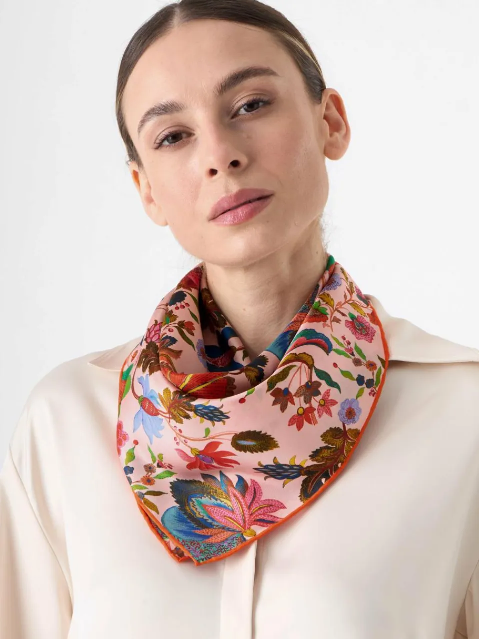 Codello Schals & Tücher<Damen Tuch rot gemustert