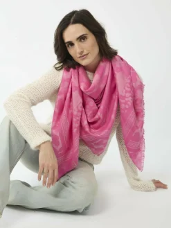 Codello Schals & Tücher<Damen Tuch pink bedruckt