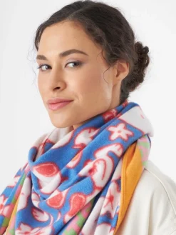 Codello Schals & Tücher<Damen Tuch blau bedruckt