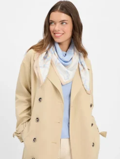 JOOP! Schals & Tücher<Damen Tuch - Ava hellblau weiß gemustert