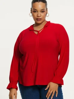 Damen YOEK Blusen>Damen Tunika