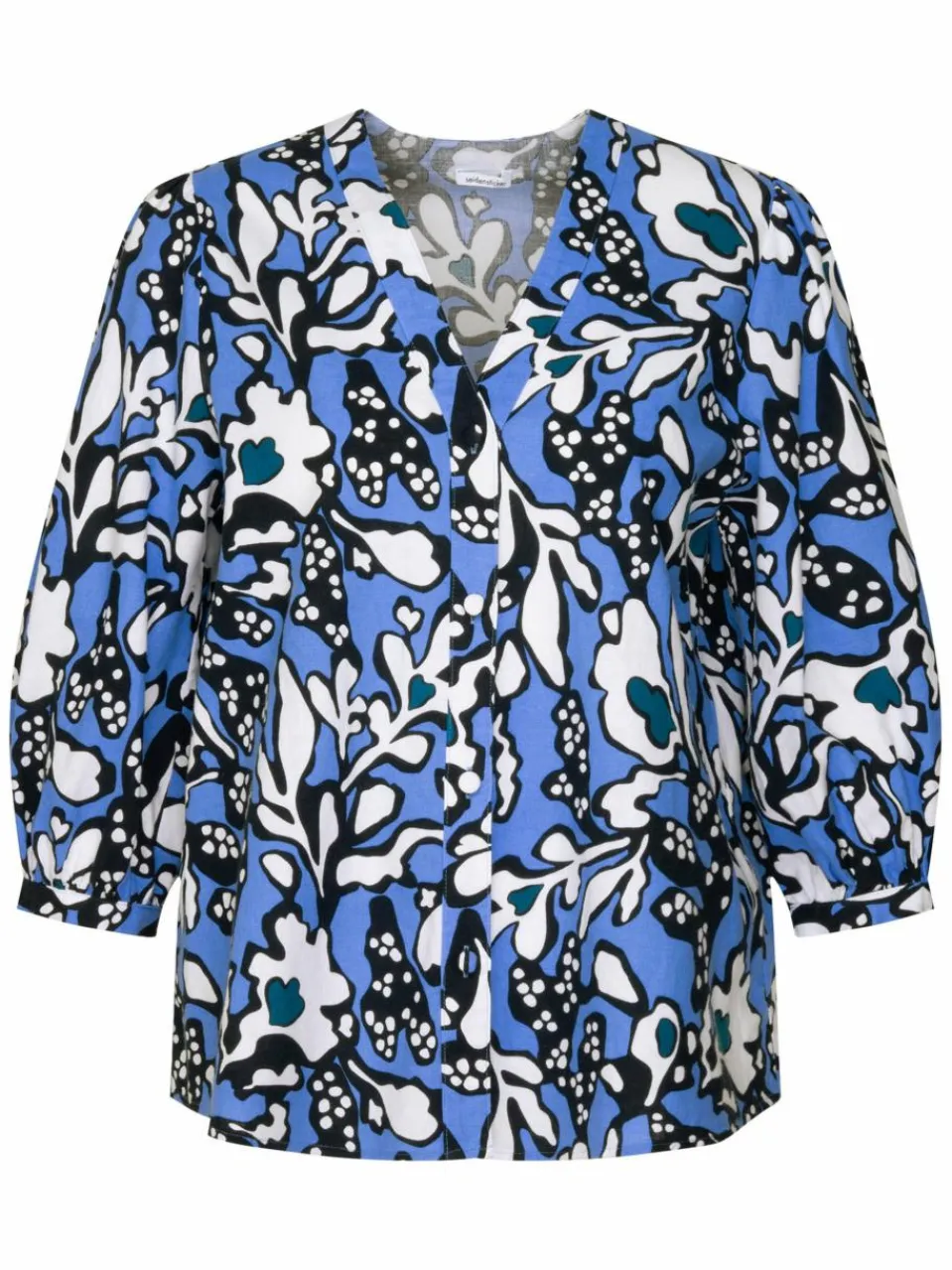 Seidensticker Blusen<Damen Tunika - Druck marine bedruckt