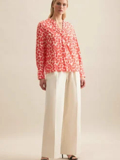 Seidensticker Blusen<Damen Tunika - Punkte lila gepunktet