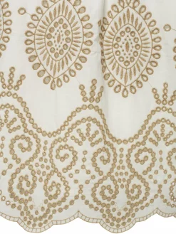 More & More Blusen<Damen Tunikabluse ecru melange gemustert