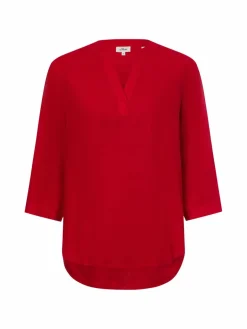 Damen s.Oliver Blusen>Damen Tunikabluse mit Leinen-Anteil