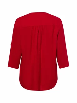 Damen s.Oliver Blusen>Damen Tunikabluse mit Leinen-Anteil