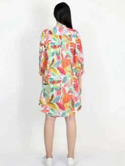 Vicci Germany Kleider<Damen Tunikakleid mehrfarbig bedruckt