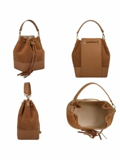 Samantha Look Taschen & Rucksäcke<Damen Umhängetasche cognac uni
