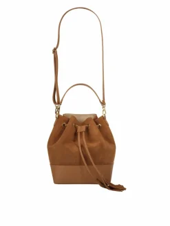 Samantha Look Taschen & Rucksäcke<Damen Umhängetasche cognac uni