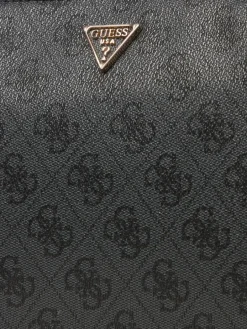 GUESS Taschen & Rucksäcke<Damen Umhängetasche anthrazit gemustert