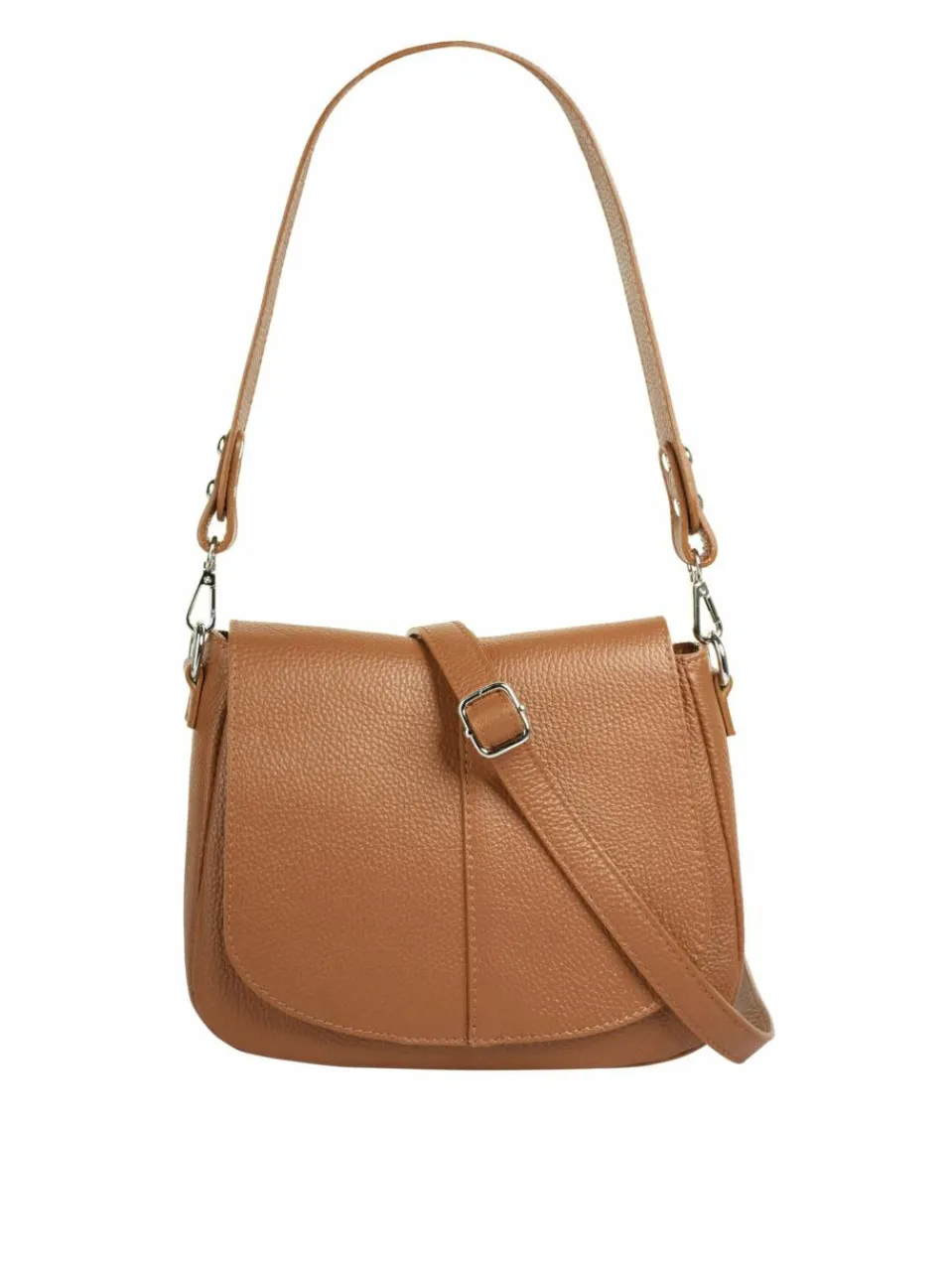 Cluty Taschen & Rucksäcke<Damen Umhängetasche cognac uni