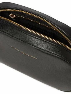 Tommy Hilfiger Taschen & Rucksäcke<Damen Umhängetasche schwarz uni