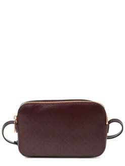 Calvin Klein Taschen & Rucksäcke<Damen Umhängetasche aubergine schwarz gemustert