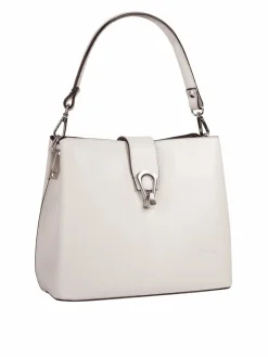 Cluty Taschen & Rucksäcke<Damen Umhängetasche weiß uni