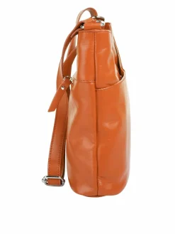 Samantha Look Taschen & Rucksäcke<Damen Umhängetasche orange uni