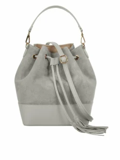 Samantha Look Taschen & Rucksäcke<Damen Umhängetasche grau uni