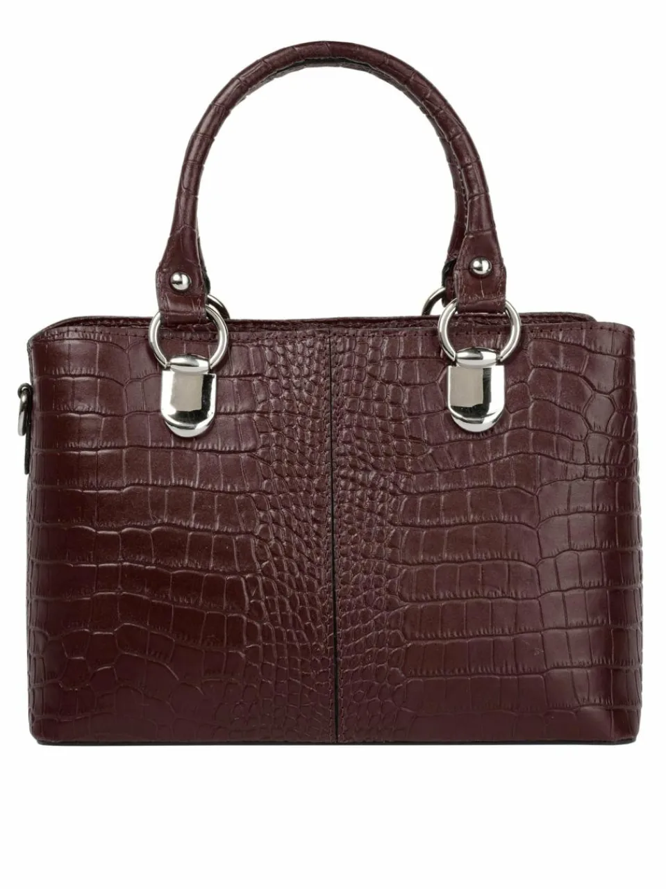 Cluty Taschen & Rucksäcke<Damen Umhängetasche braun gemustert