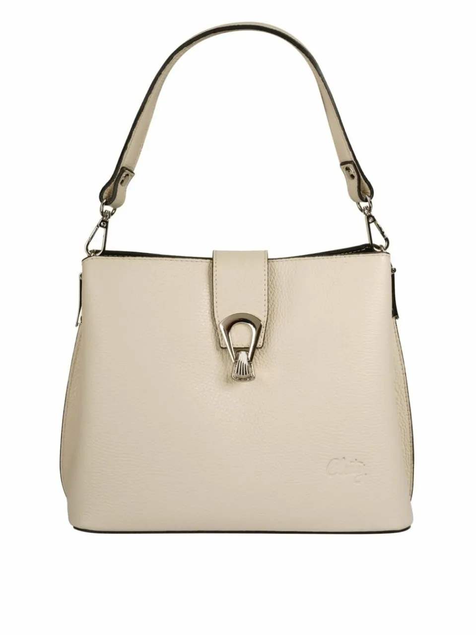 Cluty Taschen & Rucksäcke<Damen Umhängetasche beige uni