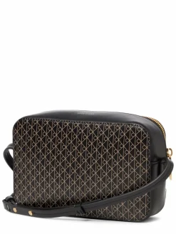 Calvin Klein Taschen & Rucksäcke<Damen Umhängetasche schwarz sand gemustert