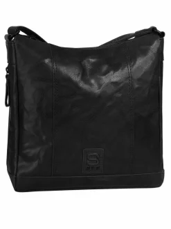 Spikes & Sparrow Taschen & Rucksäcke<Damen Umhängetasche schwarz uni