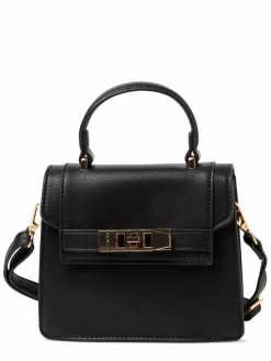 L.Credi Taschen & Rucksäcke<Damen Umhängetasche - Konstanze schwarz uni