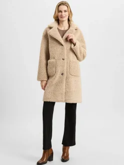 Nümph Jacken & Westen<Damen Wendemantel - NUElliot beige uni