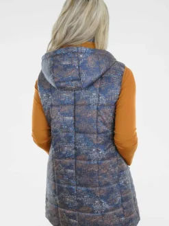 Navigazione Jacken & Westen<Damen Weste mehrfarbig bedruckt