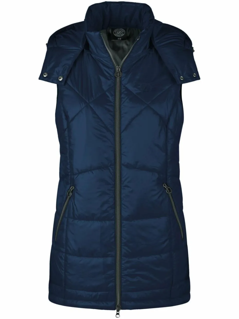 Navigazione Jacken & Westen<Damen Weste blau uni