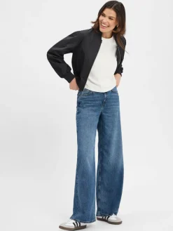 Drykorn Jeans<Damen Wide Fit Jeans - Flung medium stone uni