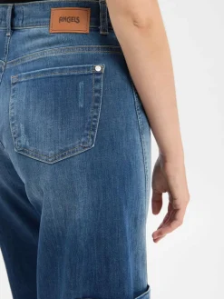 Angels Jeans|Hosen<Damen Wide Fit Jeans - Liva medium stone uni