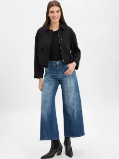 Angels Jeans|Hosen<Damen Wide Fit Jeans - Liva medium stone uni