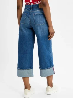 Joop Jeans Jeans<Damen Wide-fit-Jeans blue stone uni