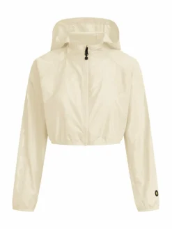 Gold's Gym Jacken & Westen<Damen Windjacke weiß uni