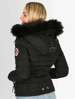 Navahoo Jacken & Westen<Damen Winterjacke - Chloe schwarz uni