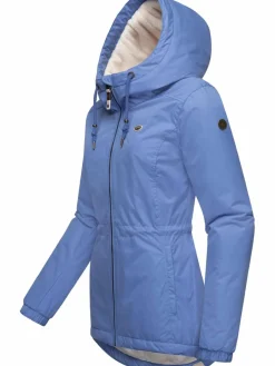 Ragwear Jacken & Westen<Damen Winterjacke - Dankka Warm blau uni