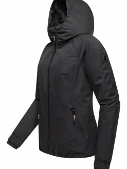 Ragwear Jacken & Westen<Damen Winterjacke - Dizzie Warm Rain schwarz uni