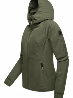 Ragwear Jacken & Westen<Damen Winterjacke - Dizzie Warm Rain oliv uni