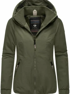 Ragwear Jacken & Westen<Damen Winterjacke - Dizzie Warm Rain oliv uni