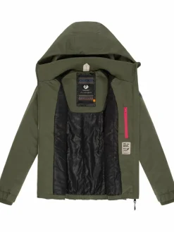 Ragwear Jacken & Westen<Damen Winterjacke - Dizzie Warm Rain oliv uni