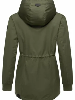 Ragwear Jacken & Westen<Damen Winterjacke - Dowey Warm Rain oliv uni