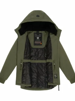 Ragwear Jacken & Westen<Damen Winterjacke - Dowey Warm Rain oliv uni