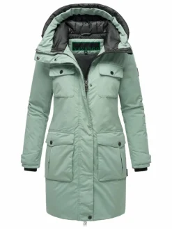 Navahoo Jacken & Westen<Damen Winterjacke - Eissturm 14 lind uni