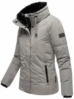 Navahoo Jacken & Westen<Damen Winterjacke - Frostii XIV grau uni