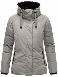 Navahoo Jacken & Westen<Damen Winterjacke - Frostii XIV grau uni