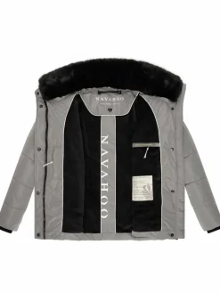 Navahoo Jacken & Westen<Damen Winterjacke - Frostii XIV grau uni